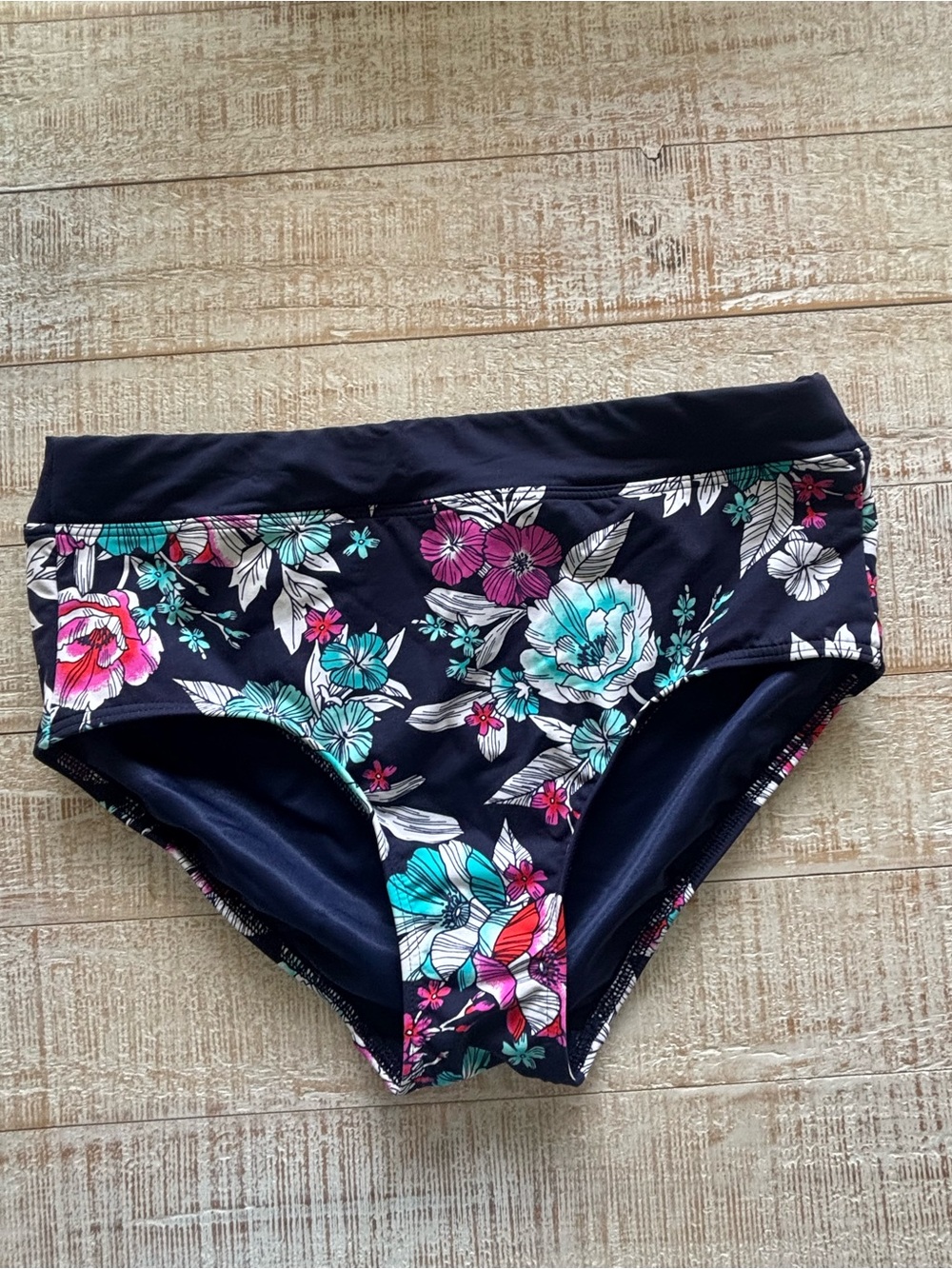 Lands' End Deep Navy Swim Bottoms